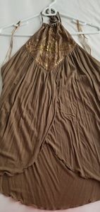 Tank top metal applique M